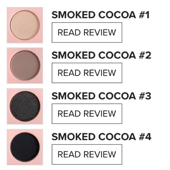 RIRI <3โs MAC SMOKED COCOA Eye Quad Eyeshadow Palette MAC - Picture 11 of 17